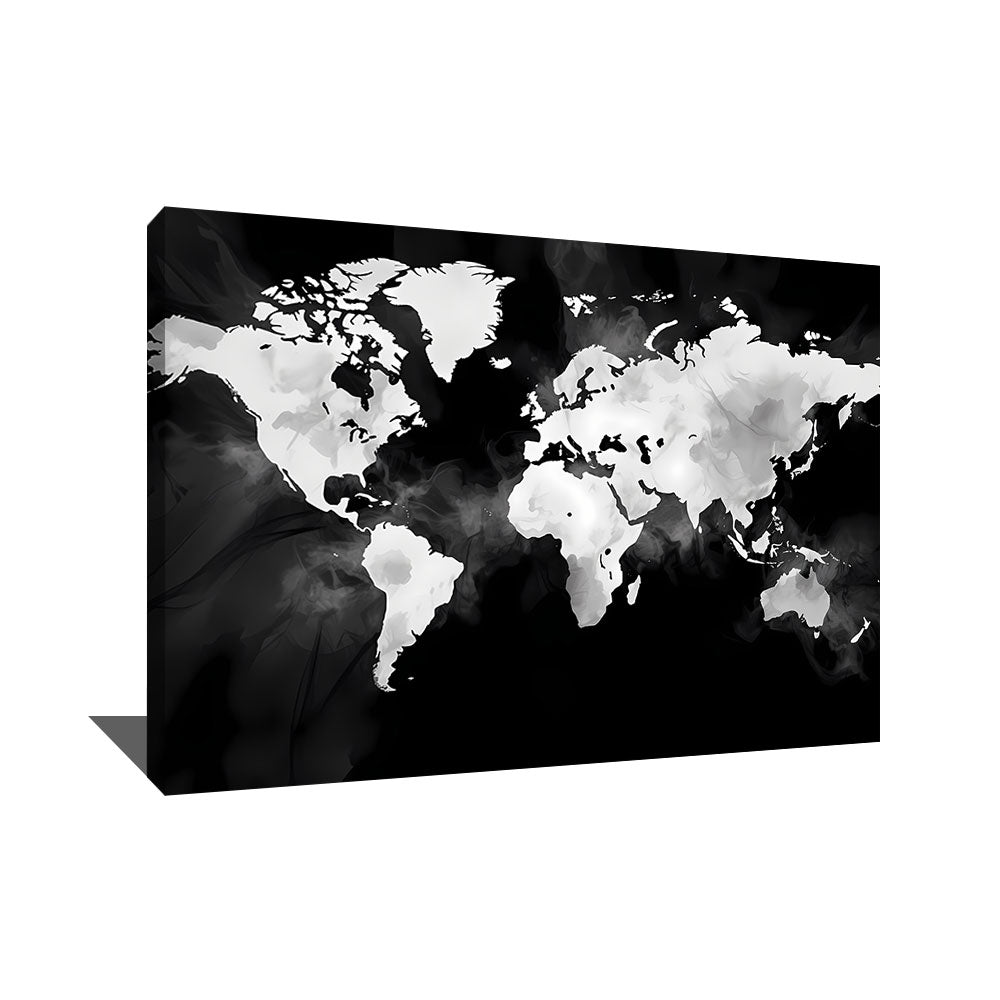 tableau carte du monde