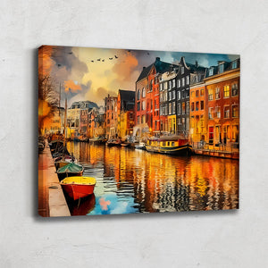 TABLEAU CANAL AMSTERDAM