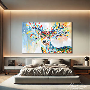Tableau Cerf Moderne