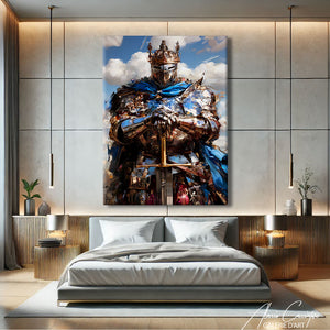 Toile Chevalier Peinture