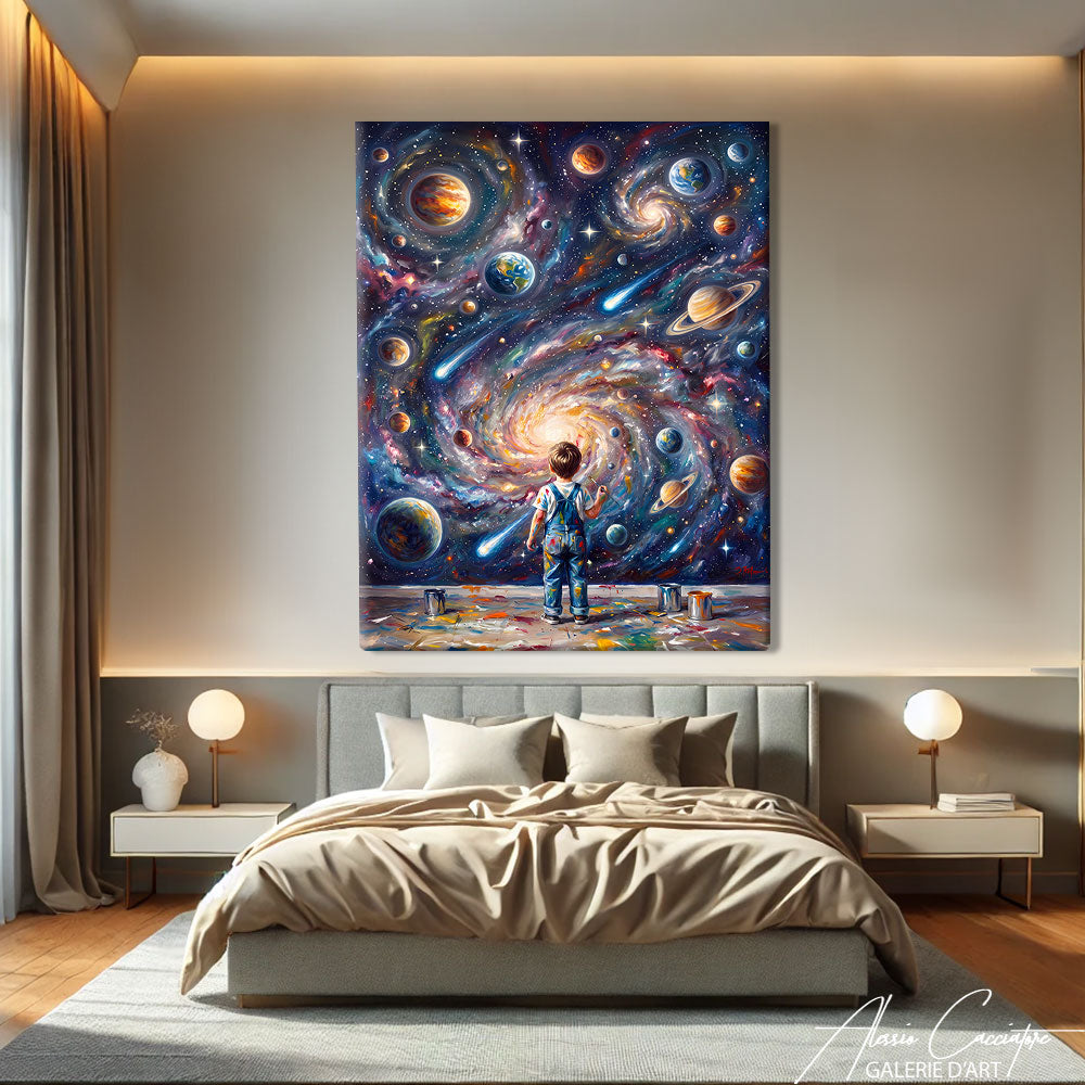 Toile Galaxie