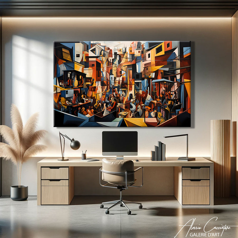 Peinture du Cubisme – mise en situation