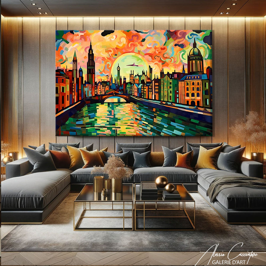 tableau moderne londres – mise en situation