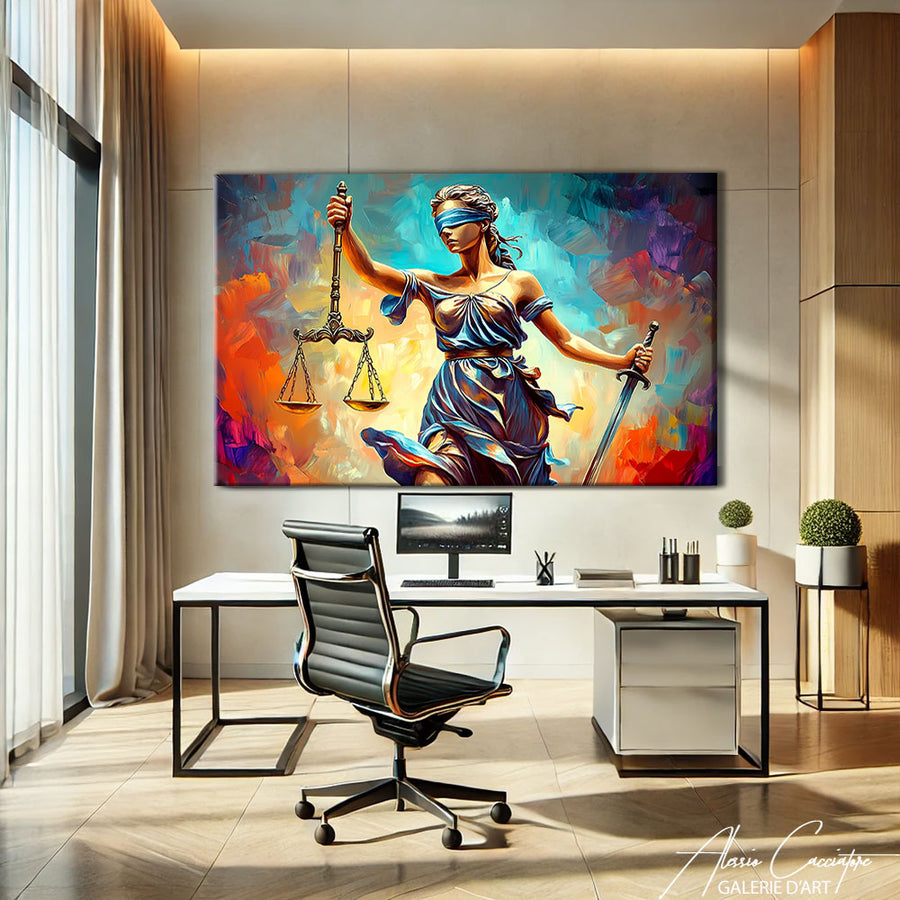 Tableaux Pour Salon Design – mise en situation
