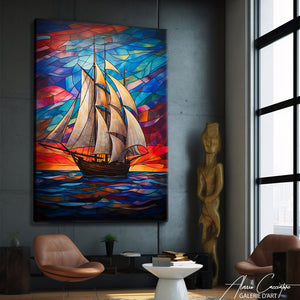 peinture bateau pirate