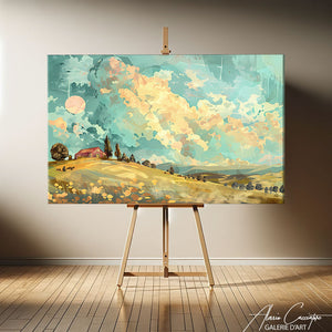 Tableau Peinture Paysage