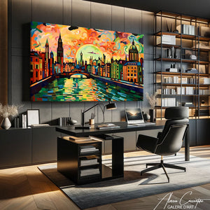 TABLEAU MODERNE LONDRES Alessio Cacciatore