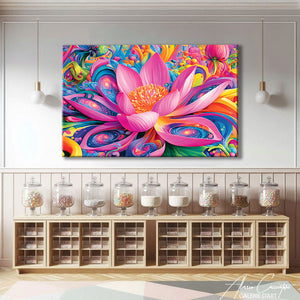 Affiche Fleur Lotus