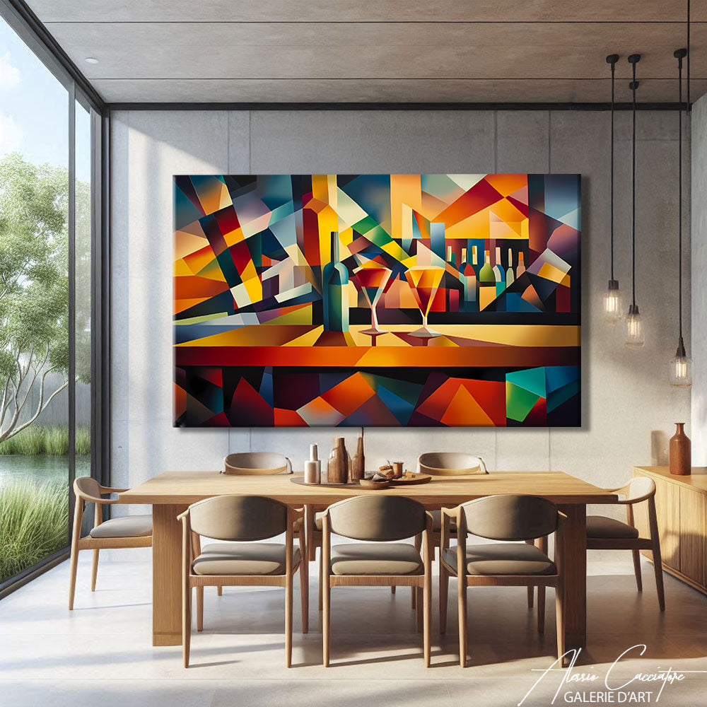 Tableau Avec Forme Géométrique