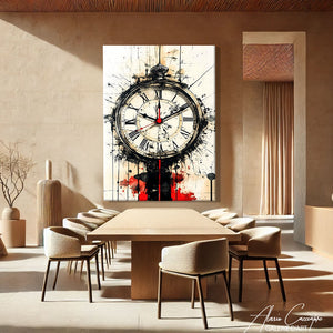 Tableau Industriel Abstrait