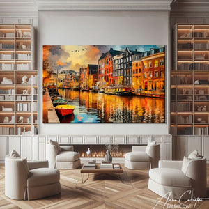 TABLEAU CANAL AMSTERDAM