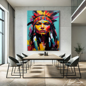 tableau decoration indienne