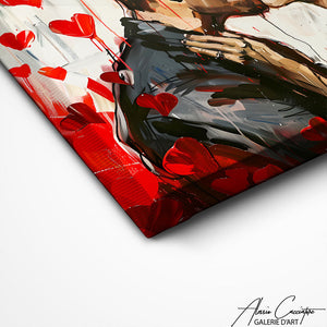 TABLEAU COUPLE PEINTURE Alessio Cacciatore