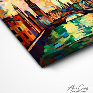 TABLEAU MODERNE LONDRES Alessio Cacciatore