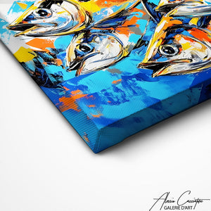 TABLEAU DE POISSONS AlessioCacciatore