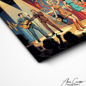 TABLEAU DISCO VINTAGE AlessioCacciatore