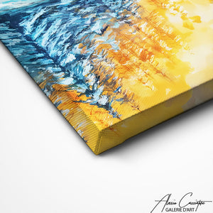 TABLEAU FORET GRAND FORMAT AlessioCacciatore