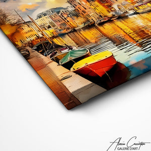 TABLEAU CANAL AMSTERDAM Alessio Cacciatore