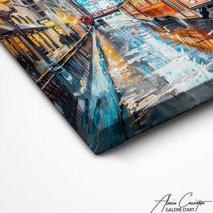 TABLEAU CHICAGO TRAIN Alessio Cacciatore