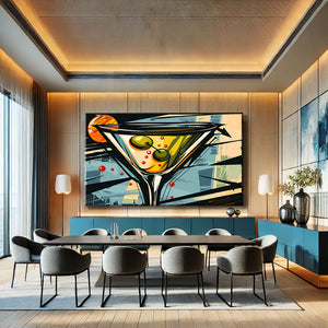 TABLEAU ART CONTEMPORAIN ALCOOL