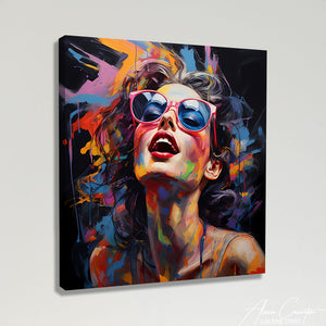 Peinture Visage de Femme