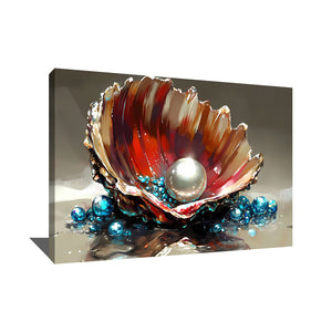 TABLEAU COQUILLAGE OUVERT