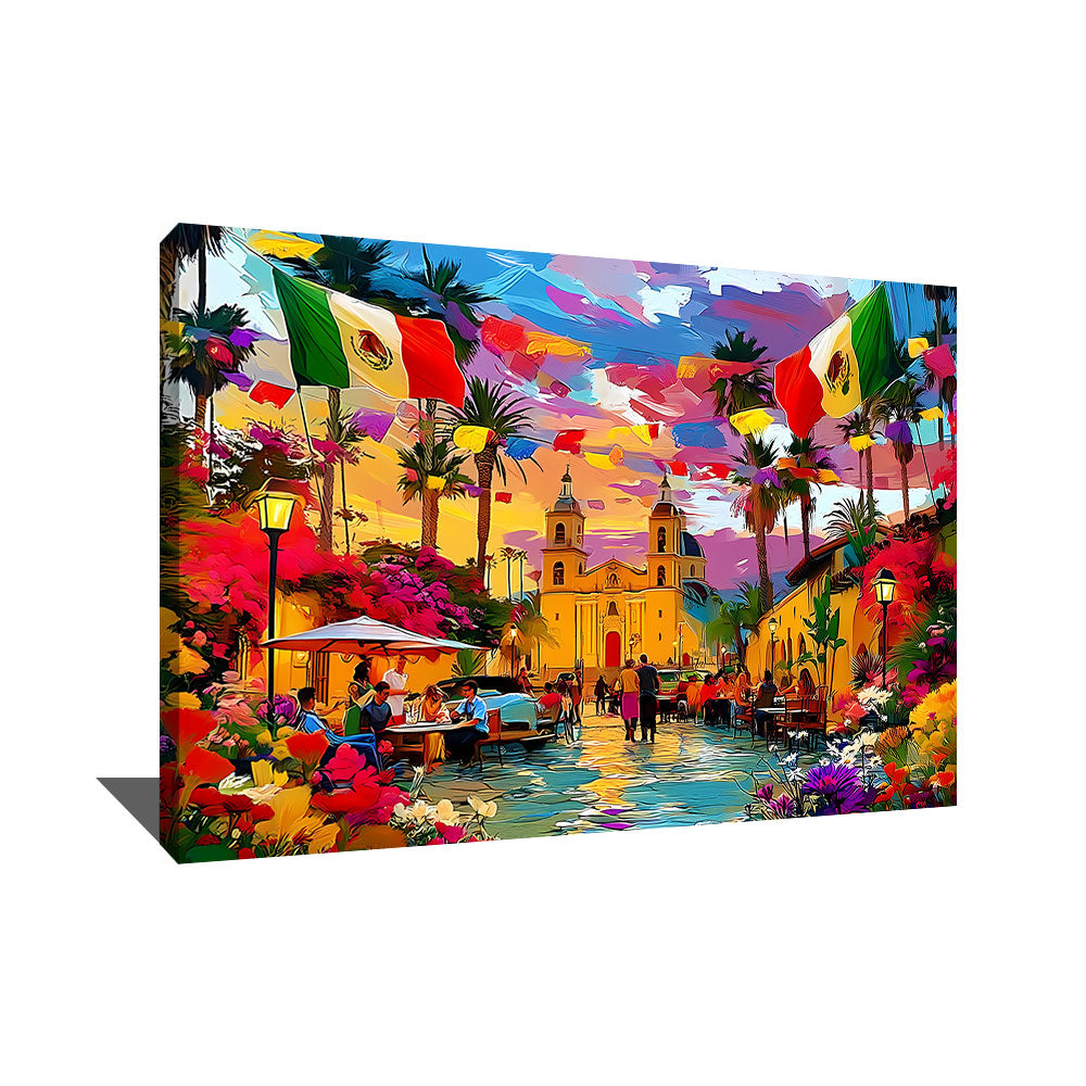 TABLEAU INSPIRATION MEXIQUE