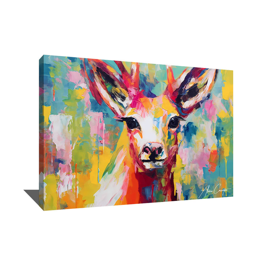 tableau cerf