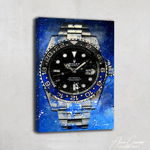TABLEAU ROLEX BATMAN