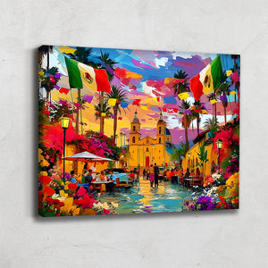 TABLEAU INSPIRATION MEXIQUE
