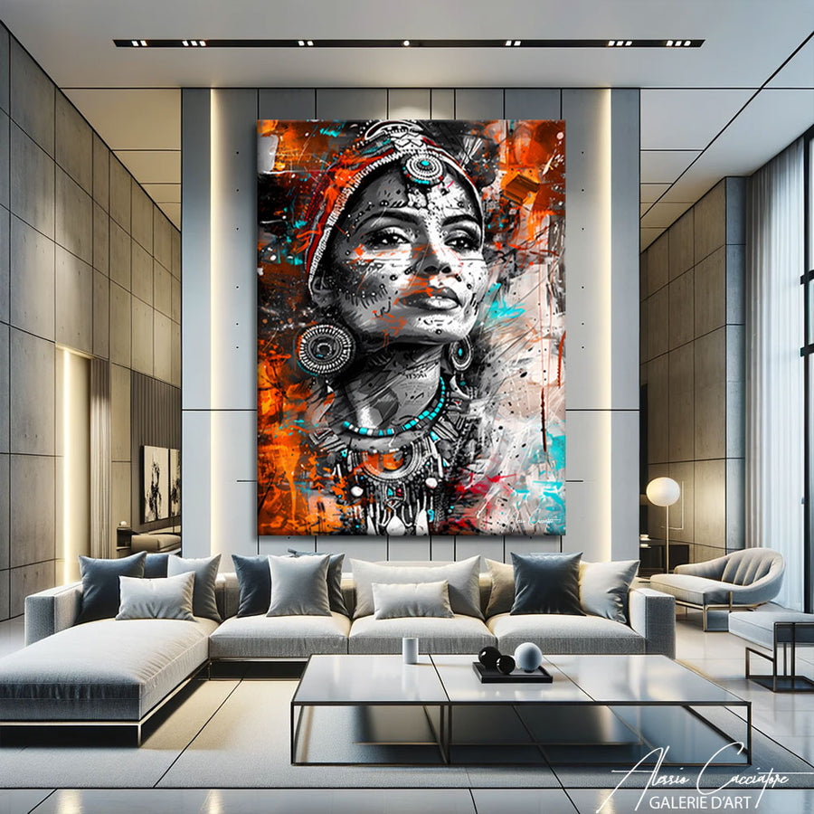 tableau indien inde – mise en situation