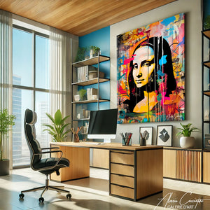 tableau street art mona lisa