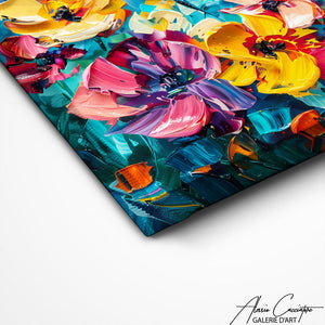 TABLEAU ART ABSTRAIT COLORÉ AlessioCacciatore
