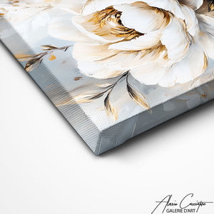 TABLEAU FLEUR BLANCHE Alessio Cacciatore