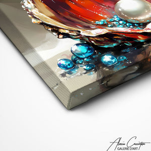 TABLEAU COQUILLAGE OUVERT Alessio Cacciatore