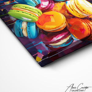 TABLEAU MACARONS COLORÉS AlessioCacciatore