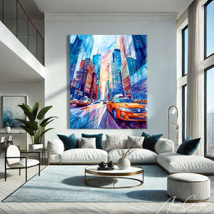 Tableau New York Couleur