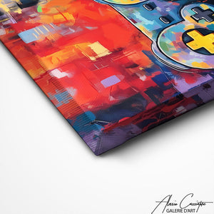 TABLEAU STREET ART GAMER Alessio Cacciatore