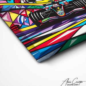 TABLEAU MODERNE FORMULE 1 AlessioCacciatore