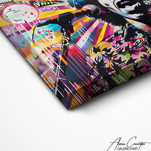 TABLEAU POP ART ARTISTE Alessio Cacciatore
