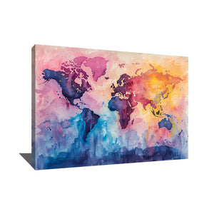 Tableau Carte du Monde