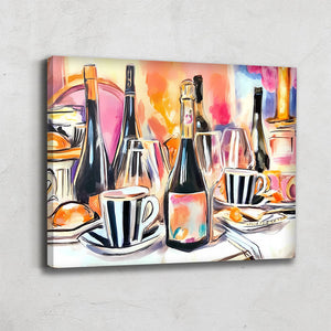 TABLEAU ABSTRAIT SALLE À MANGER