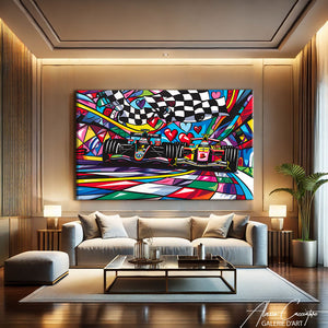 Tableau Moderne pour Salon