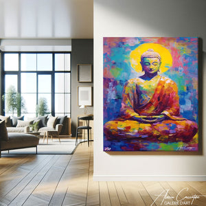 tableau bouddha zen