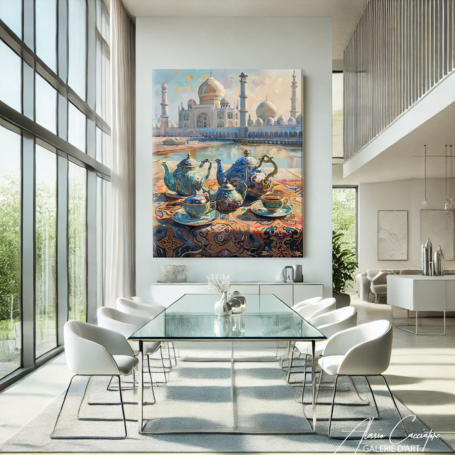 Tableau Peinture Orientale
– mise en situation