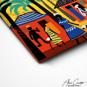 TABLEAU ETHNIQUE AFRICAIN Alessio Cacciatore