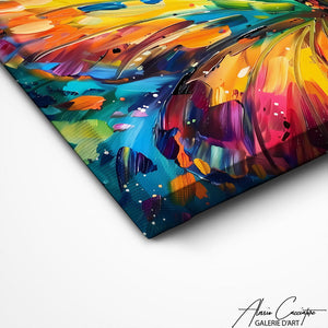 TABLEAU ABSTRAIT PAPILLON Alessio Cacciatore