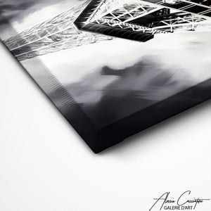 TABLEAU TOUR EIFFEL NOIR ET BLANC Alessio Cacciatore