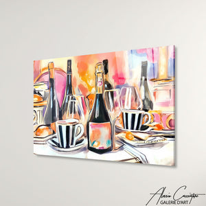 tableau champagne