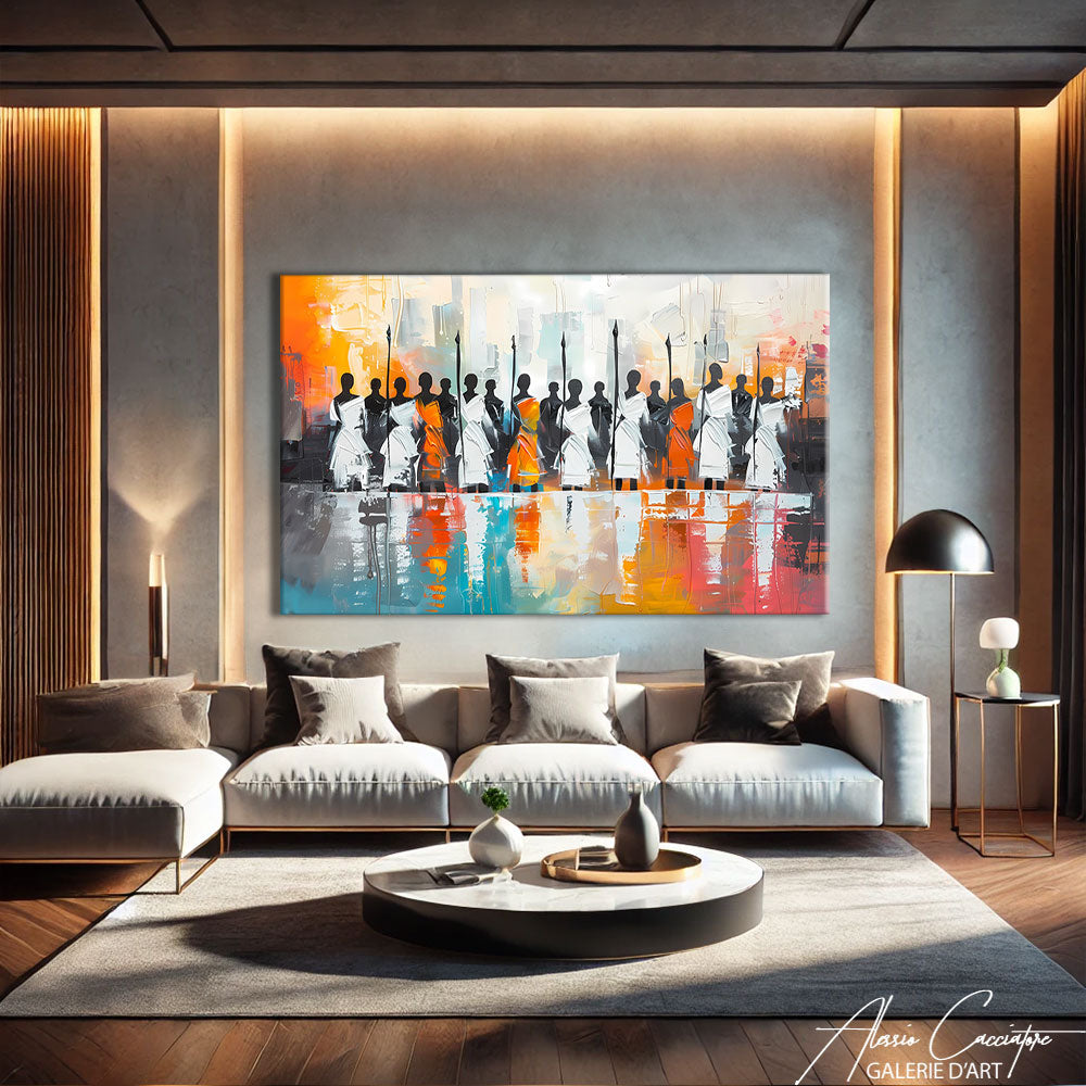 Tableau Peinture Décoration Salon